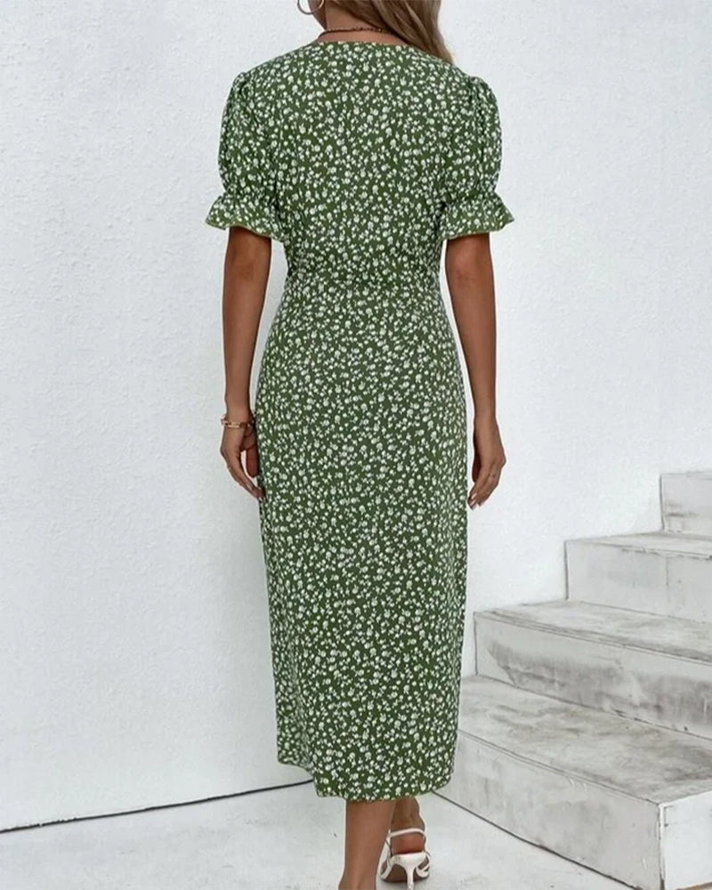 Walküre™ | Kleid mit weichen Blüten
