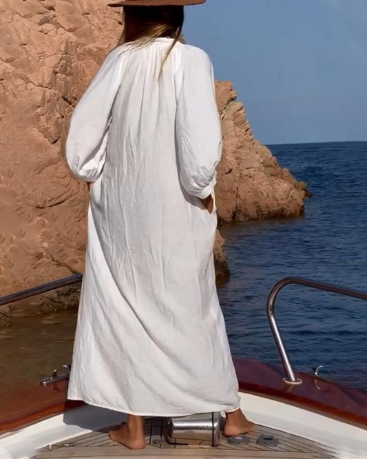 Zinovia™ | Lässiges Baumwollkleid