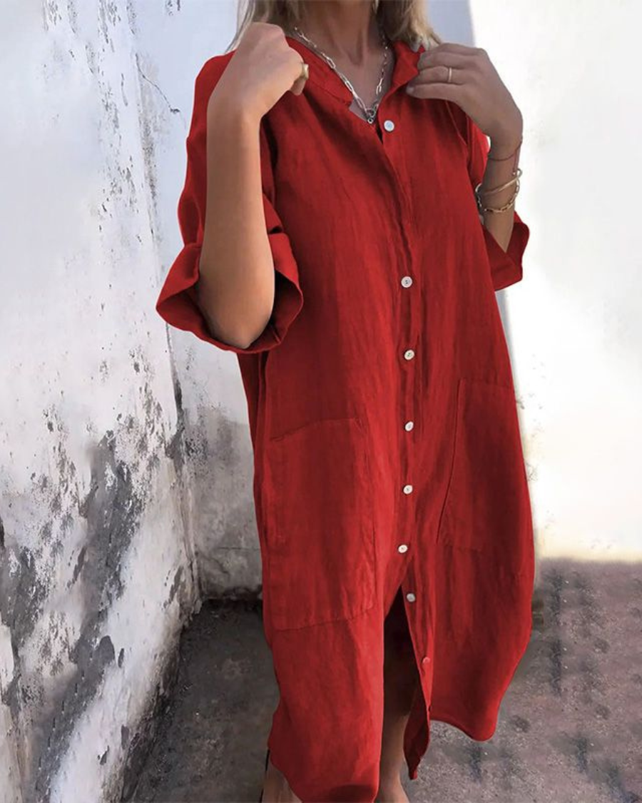 Azalee™ | Lässiges Hemdkleid