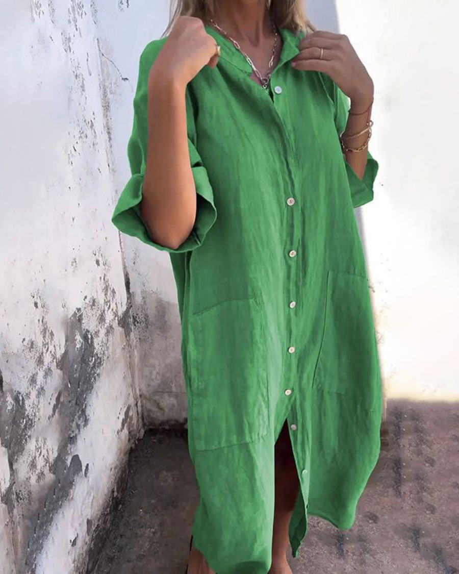 Azalee™ | Lässiges Hemdkleid