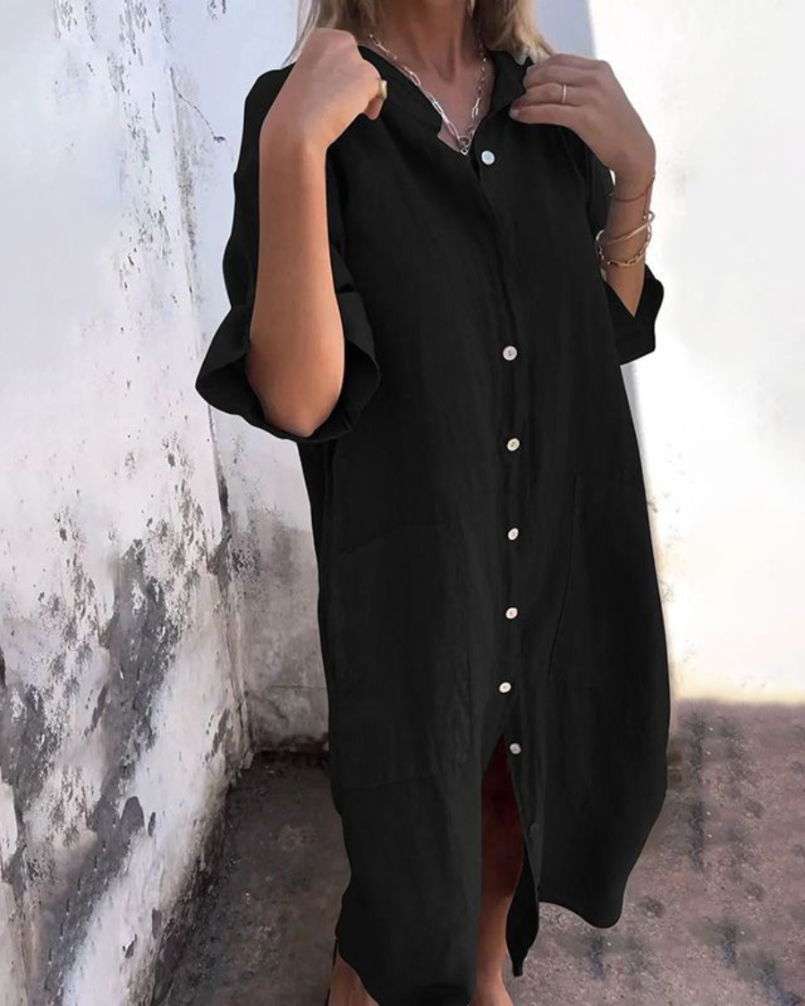 Azalee™ | Lässiges Hemdkleid