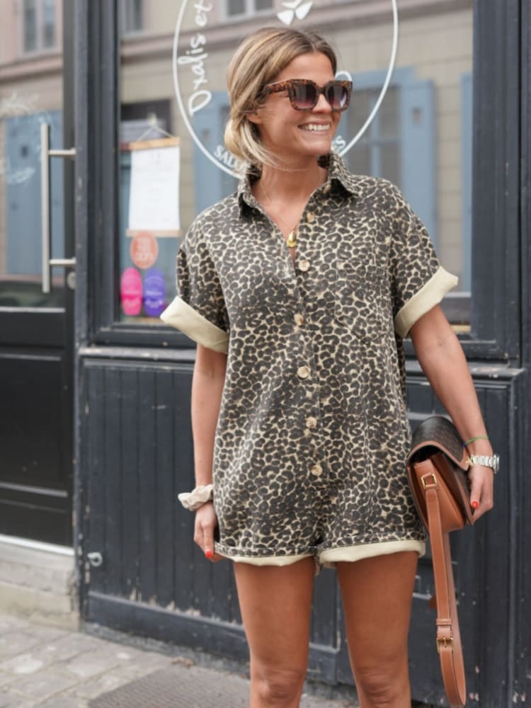 Leslie™ | Auffälliger Print-Overall