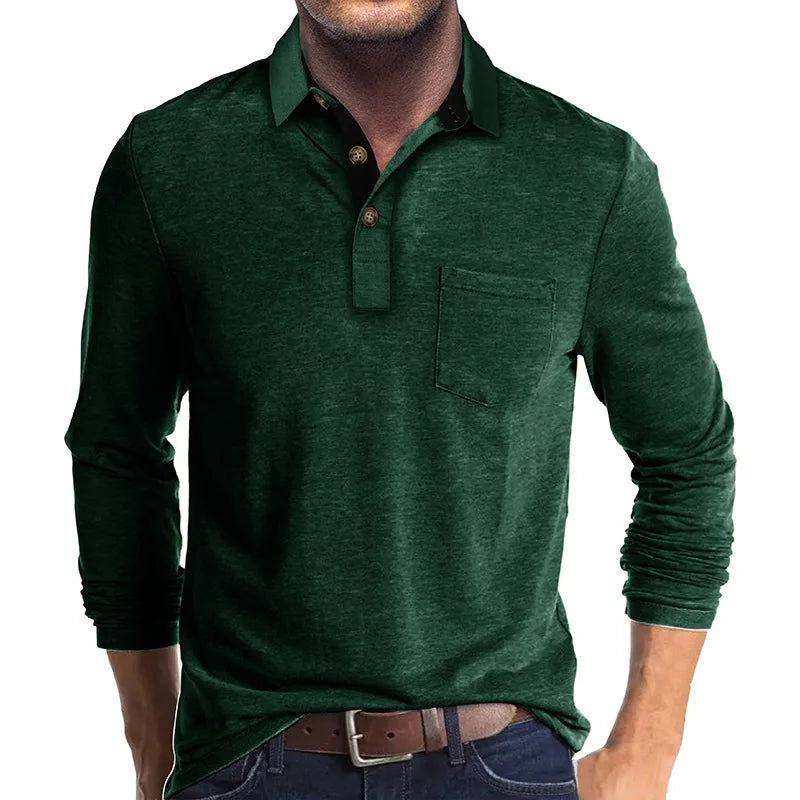 Diedrich™ | Elegantes einfarbiges Hemd