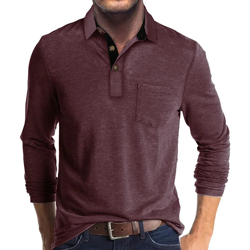 Diedrich™ | Elegantes einfarbiges Hemd