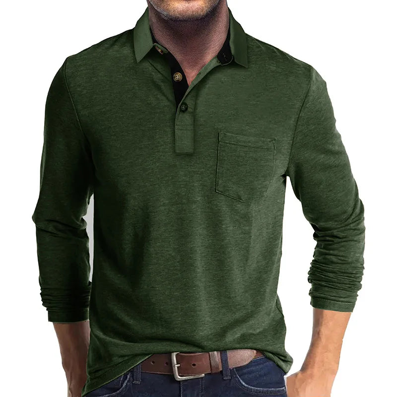 Diedrich™ | Elegantes einfarbiges Hemd