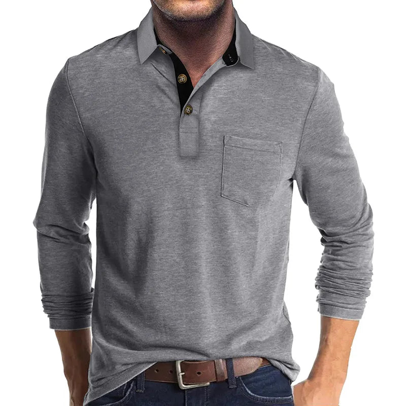 Diedrich™ | Elegantes einfarbiges Hemd