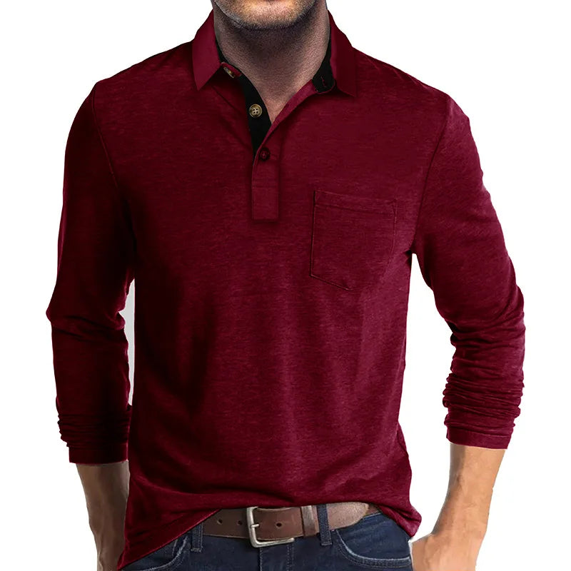 Diedrich™ | Elegantes einfarbiges Hemd