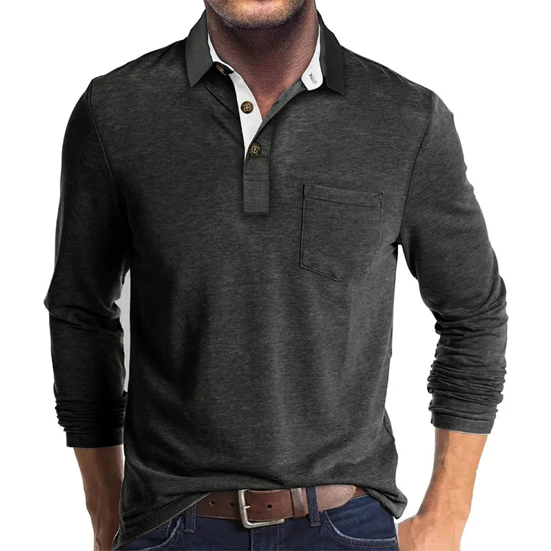 Diedrich™ | Elegantes einfarbiges Hemd