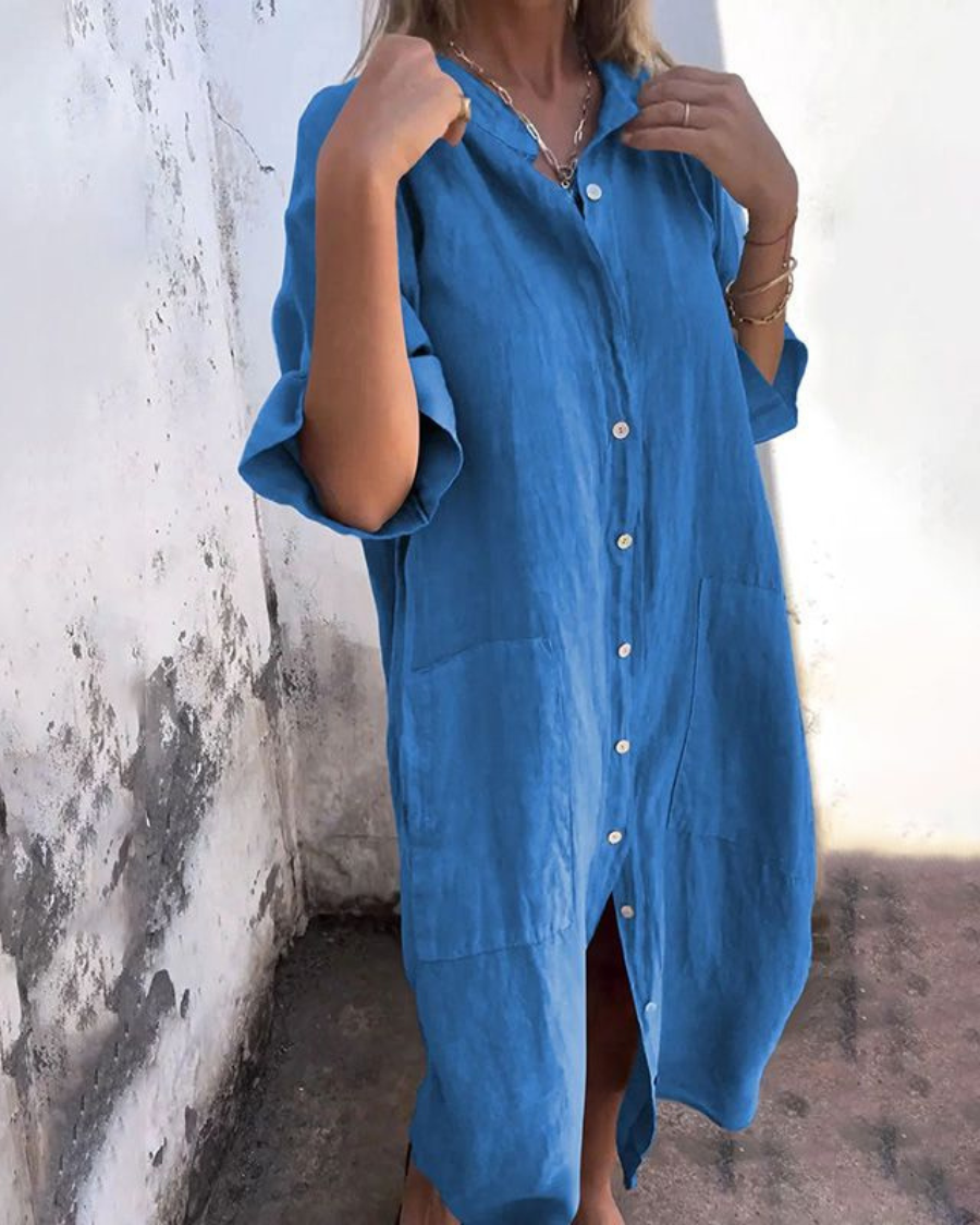 Azalee™ | Lässiges Hemdkleid