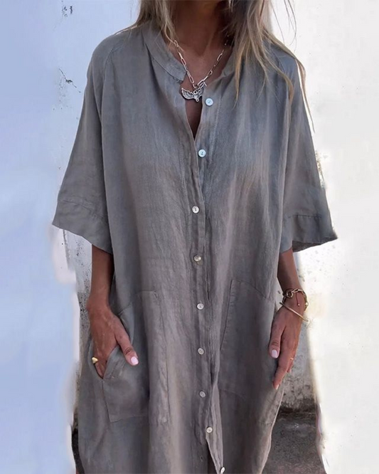 Azalee™ | Lässiges Hemdkleid