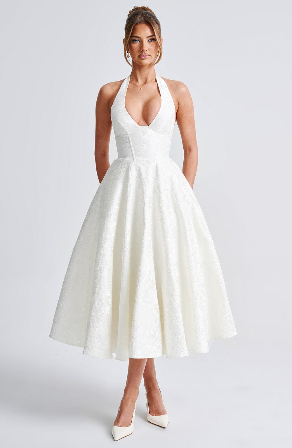 Dahlie™ | Romantisches Midikleid
