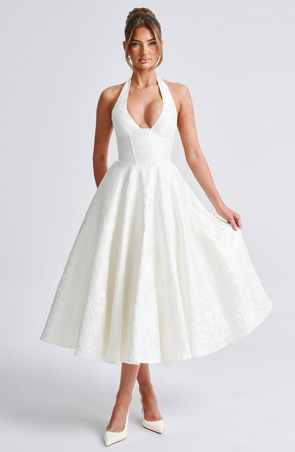 Dahlie™ | Romantisches Midikleid