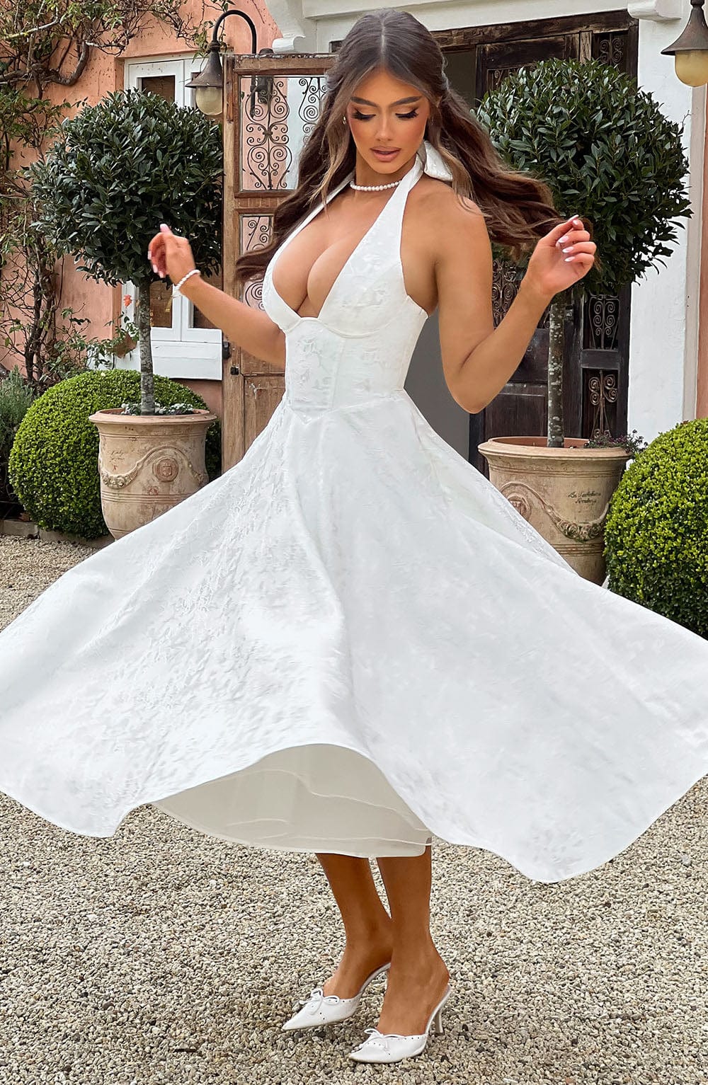 Dahlie™ | Romantisches Midikleid