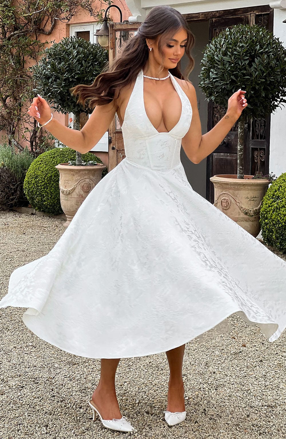 Dahlie™ | Romantisches Midikleid