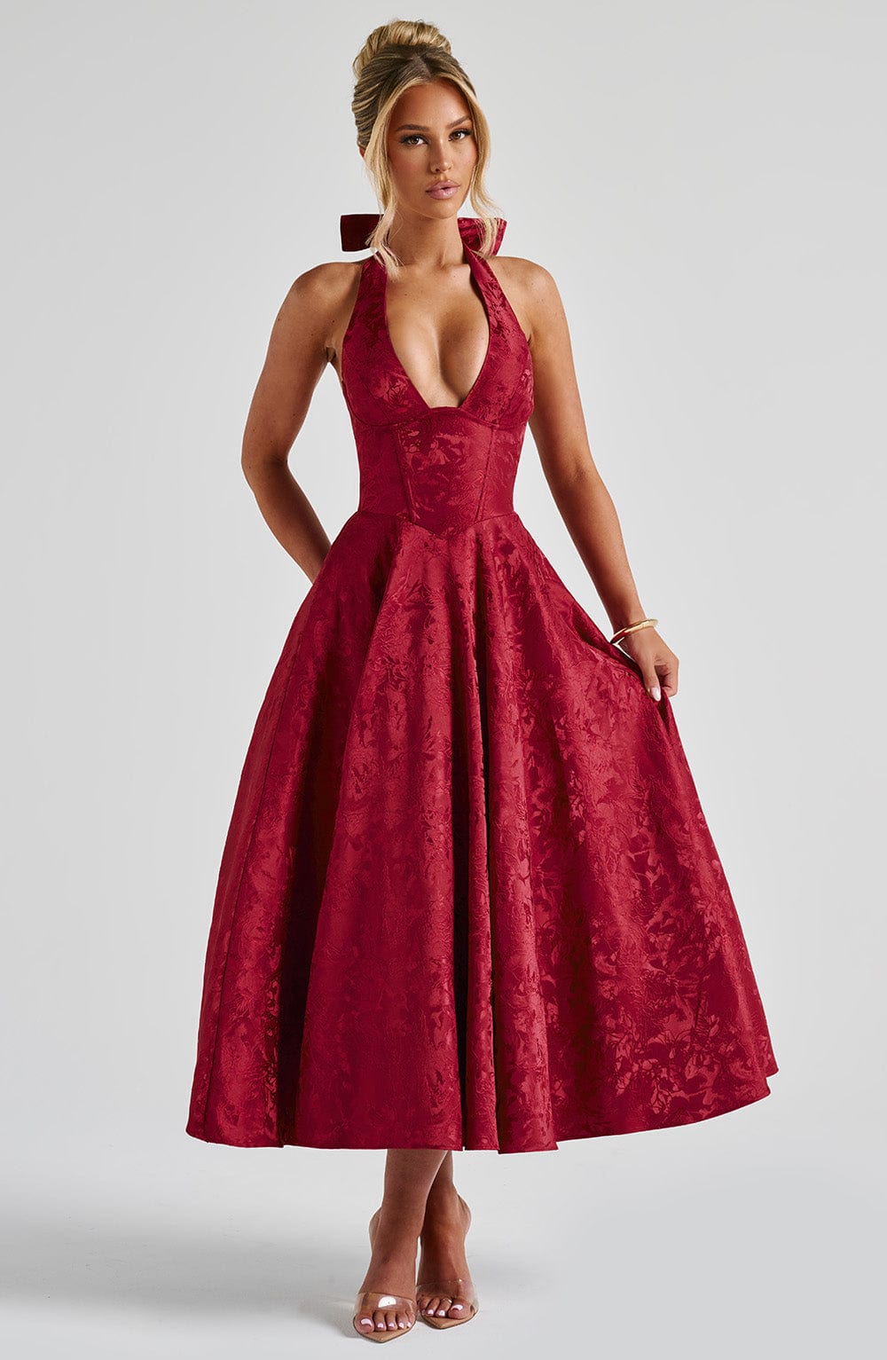 Dahlie™ | Romantisches Midikleid