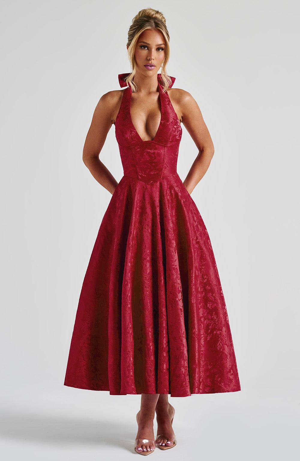 Dahlie™ | Romantisches Midikleid