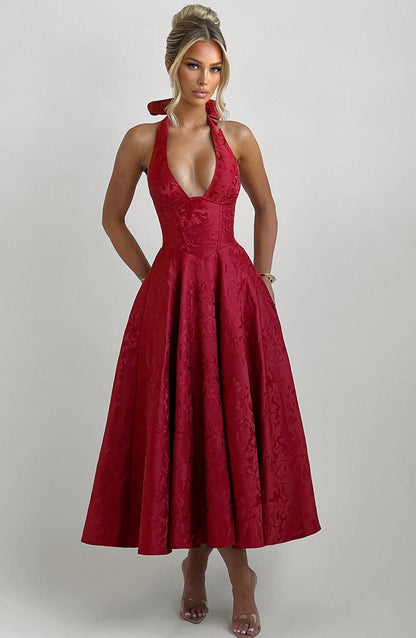 Dahlie™ | Romantisches Midikleid